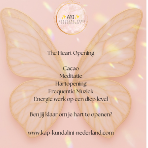 The Heart Opening donderdag 22 mei om 19:30