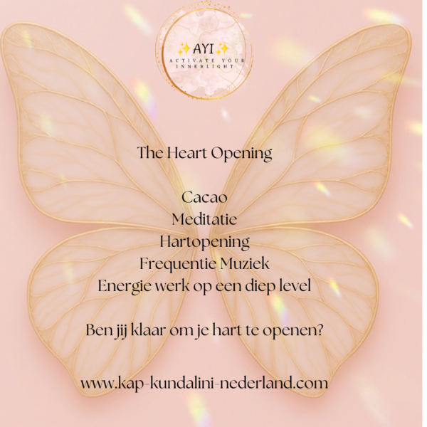 The Heart Opening donderdag 22 mei om 19:30